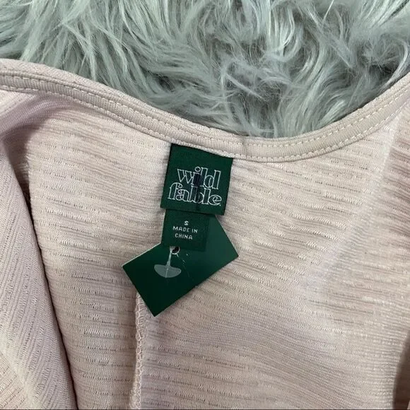 NWT - Wild Fable Pink Bodycon Dress - S - Picture 5 of 5